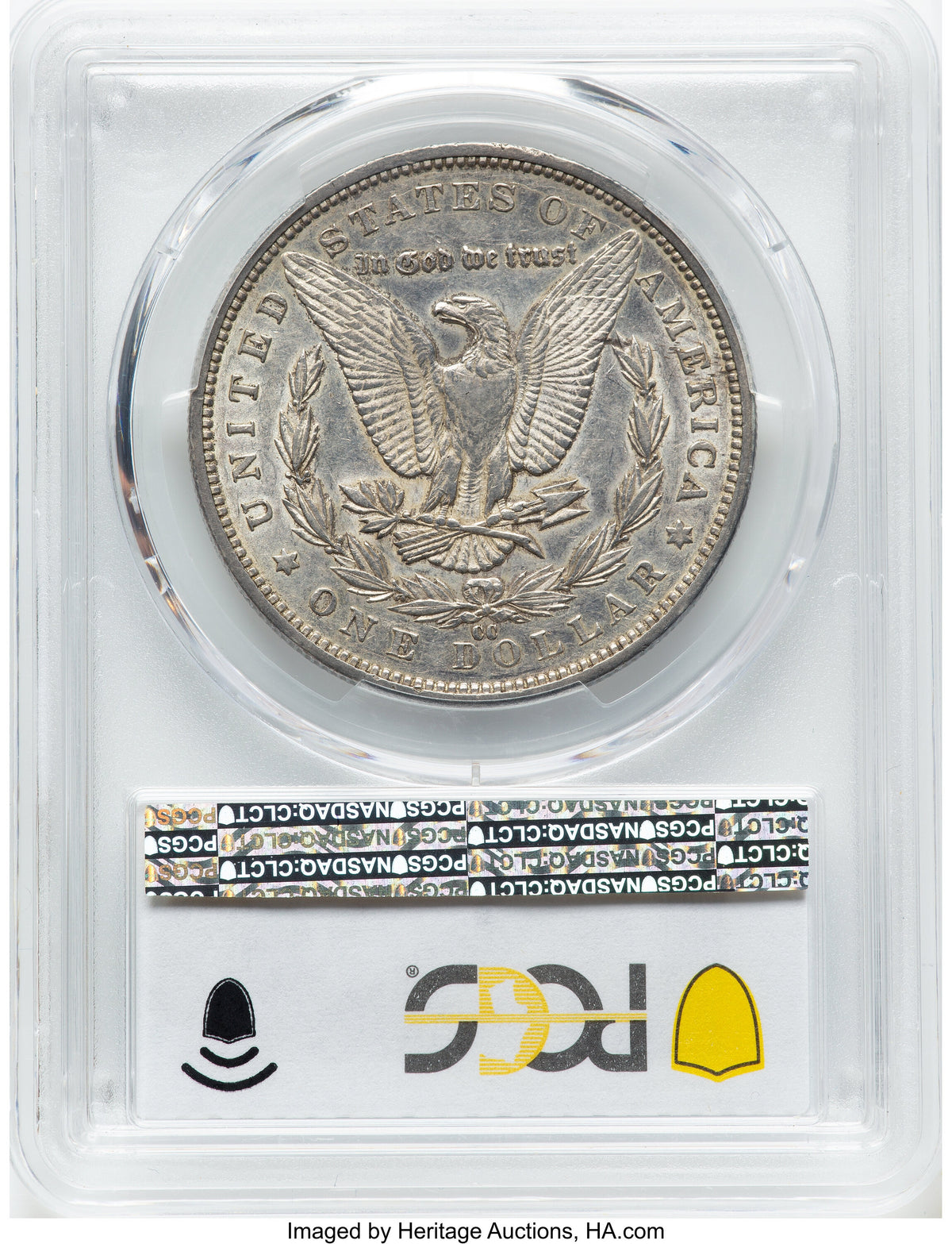 1892-CC Morgan Dollar PCGS AU50