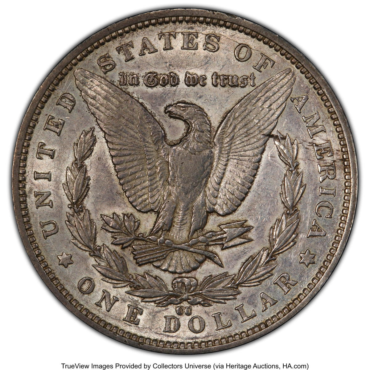 1892-CC Morgan Dollar PCGS AU50