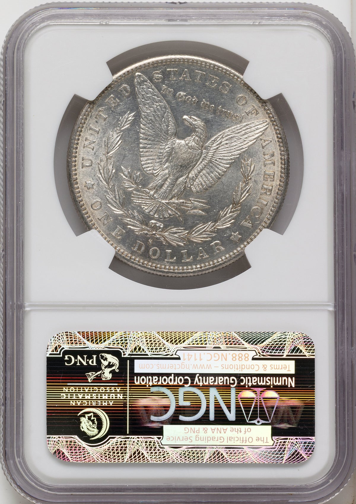 1884-S Morgan Dollar NGC AU58
