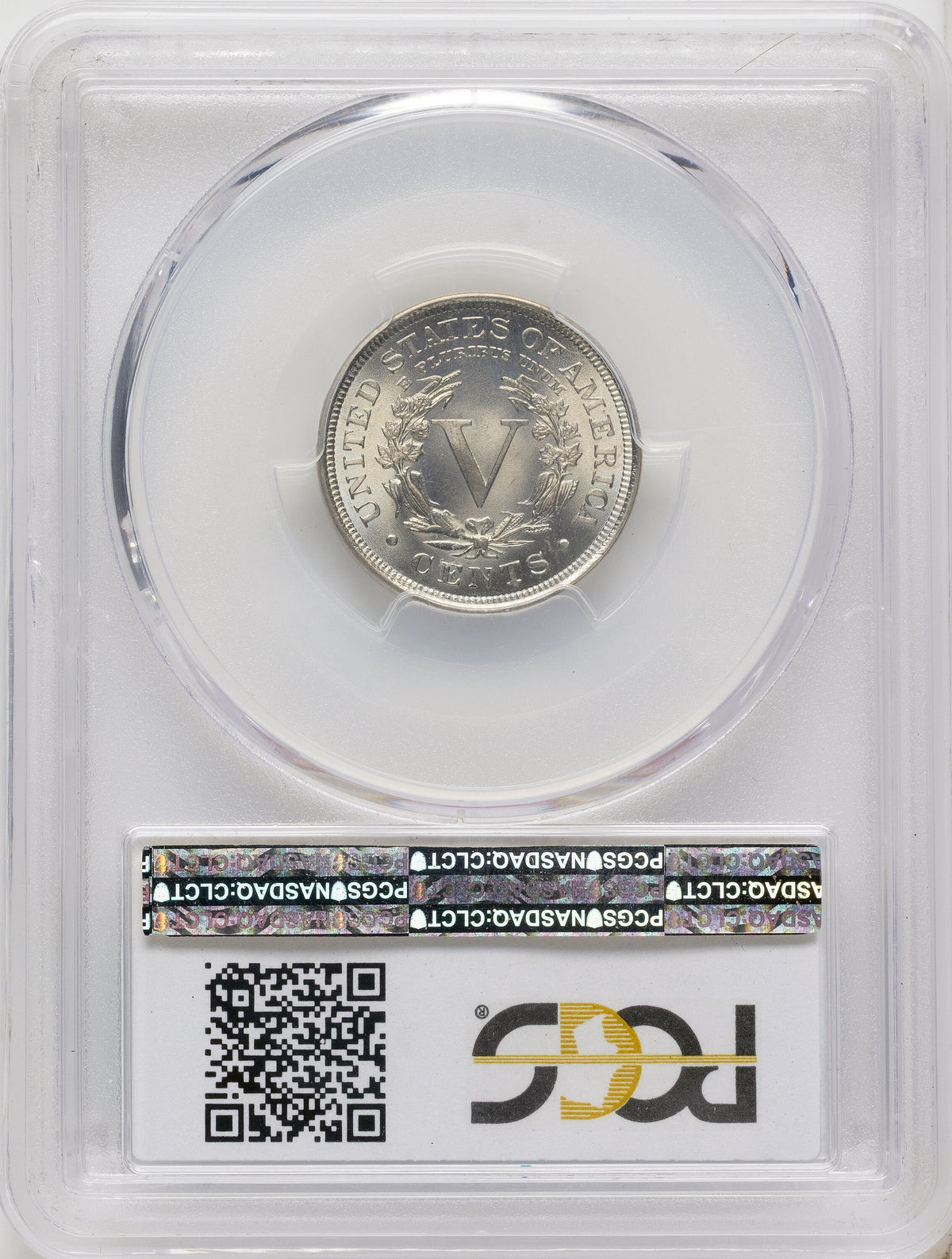 1899 5C Liberty Nickel PCGS MS67