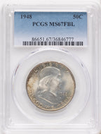 1948 50C FL Franklin Half Dollar PCGS MS67