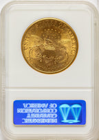 1898-S $20 Liberty Double Eagle NGC MS62
