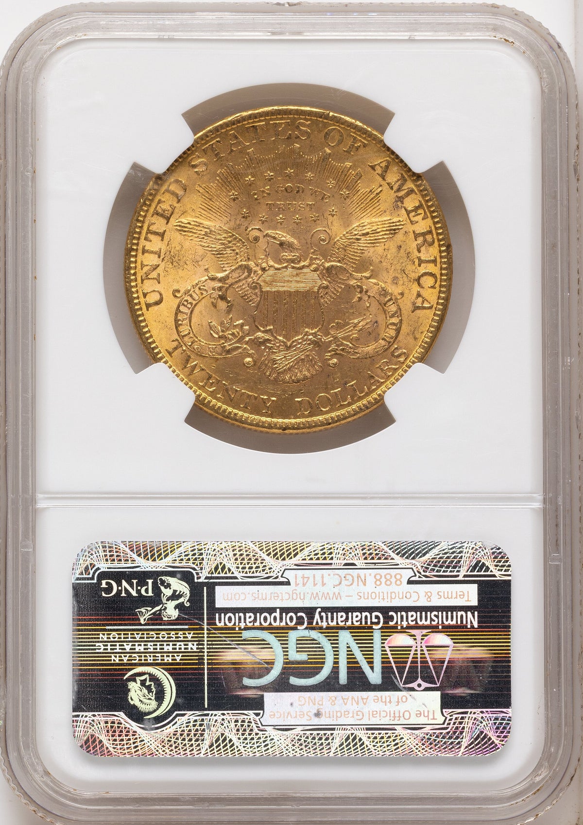 1894 $20 Liberty Double Eagle NGC MS62