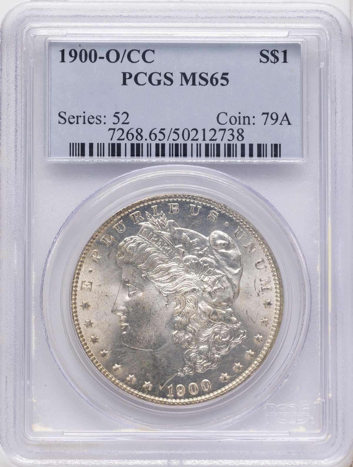 1900-O/CC Morgan Dollar PCGS MS65