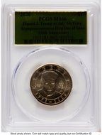 2026 Semiquincentennial President Donald J. Trump $1 (Privy Mark) FDI Gold Foil PCGS MS66