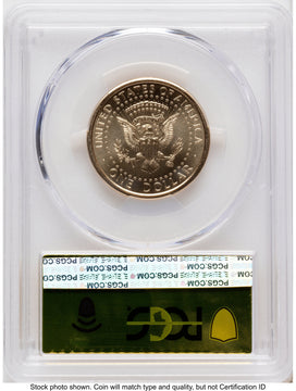 2026 Semiquincentennial President Donald J. Trump $1 (Privy Mark) FDI Gold Foil PCGS MS66