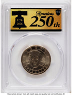 2026 Semiquincentennial President Donald J. Trump $1 (Privy Mark) FDI America 250 Label PCGS MS66