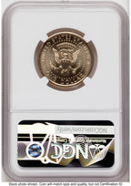2026 Semiquincentennial President Donald J. Trump $1 (Privy Mark) 250th Red Bell Banner Label NGC MS67