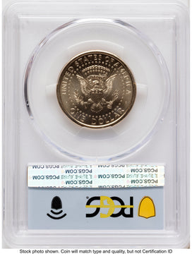 2026 Semiquincentennial President Donald J. Trump $1 (Privy Mark) FDI Flag PCGS MS65