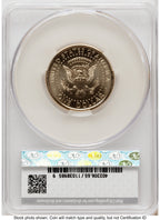 2026 Semiquincentennial President Donald J. Trump $1 (Privy Mark) America 250 Eagle with Banner Label CACG MS65