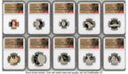 2026 10 Coin Semiquincentennial Clad Proof Set FDI America 250 John Hancock Label NGC PF70