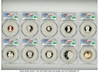 2026 10 Coin Semiquincentennial Clad Proof Set Advanced Delivery Louis Palafoutas CACG PR70