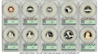 2026 10 Coin Semiquincentennial Clad Proof Set Advanced Delivery Louis Palafoutas CACG PR70