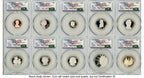 2026 10 Coin Semiquincentennial Clad Proof Set Advanced Delivery America 250 Flag Label CACG PR70