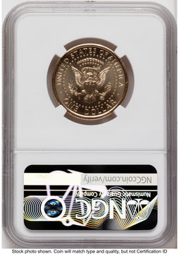 2026 Semiquincentennial President Donald J. Trump $1 FDI Trump Label NGC MS68