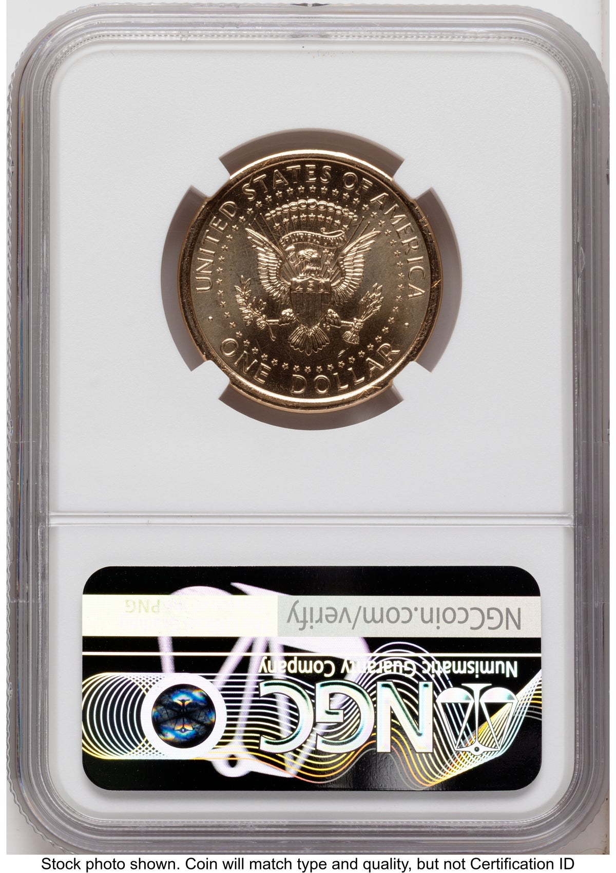 2026 Semiquincentennial President Donald J. Trump $1 FDI Trump Label NGC MS68
