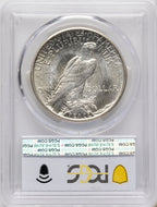 1921 Peace Dollar PCGS MS63