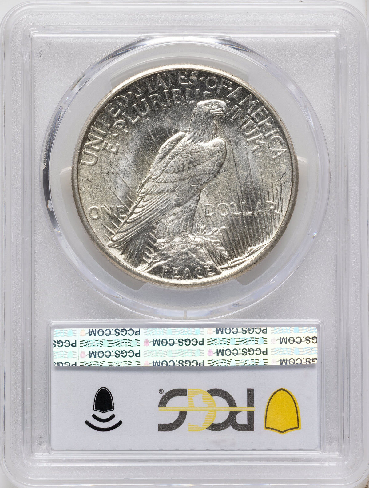 1921 Peace Dollar PCGS MS63