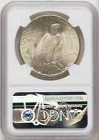 1925 CAC Peace Dollar NGC MS66