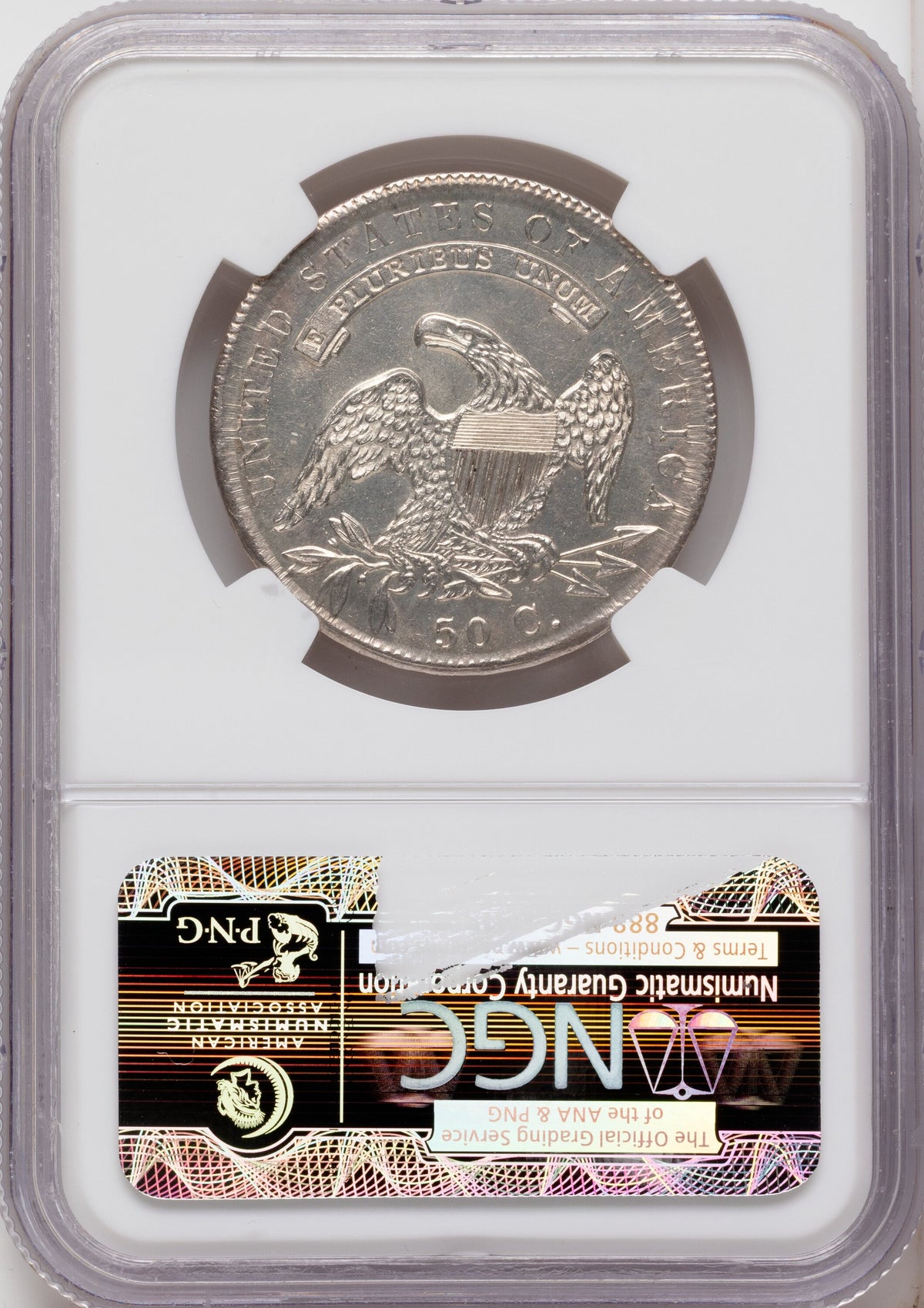 1834 50C O-110 Bust Half Dollar NGC MS66
