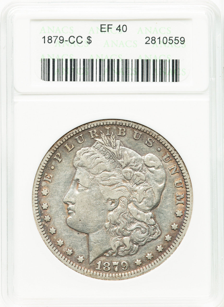 1879-CC Morgan Dollar ANACS XF40