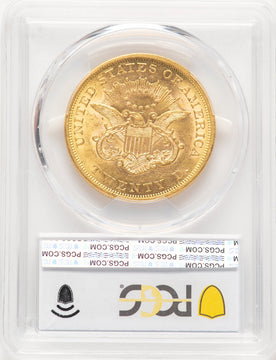 1864 $20 Liberty Double Eagle PCGS AU55 (910639015)