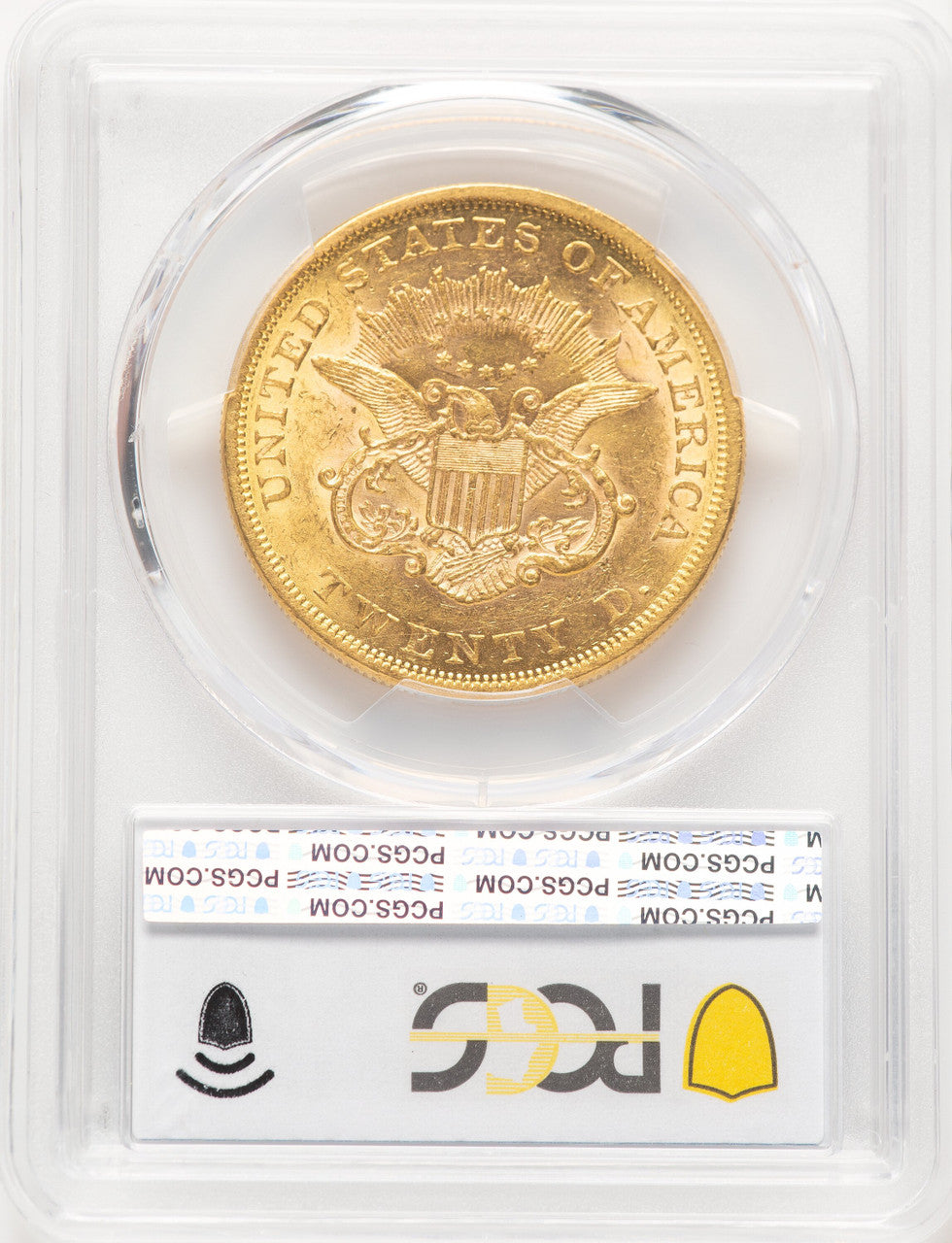1864 $20 Liberty Double Eagle PCGS AU55 (910639015)
