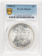 1880-O Morgan Dollar PCGS MS64+
