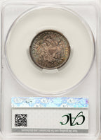 1876 25C Seated Quarter CACG MS66