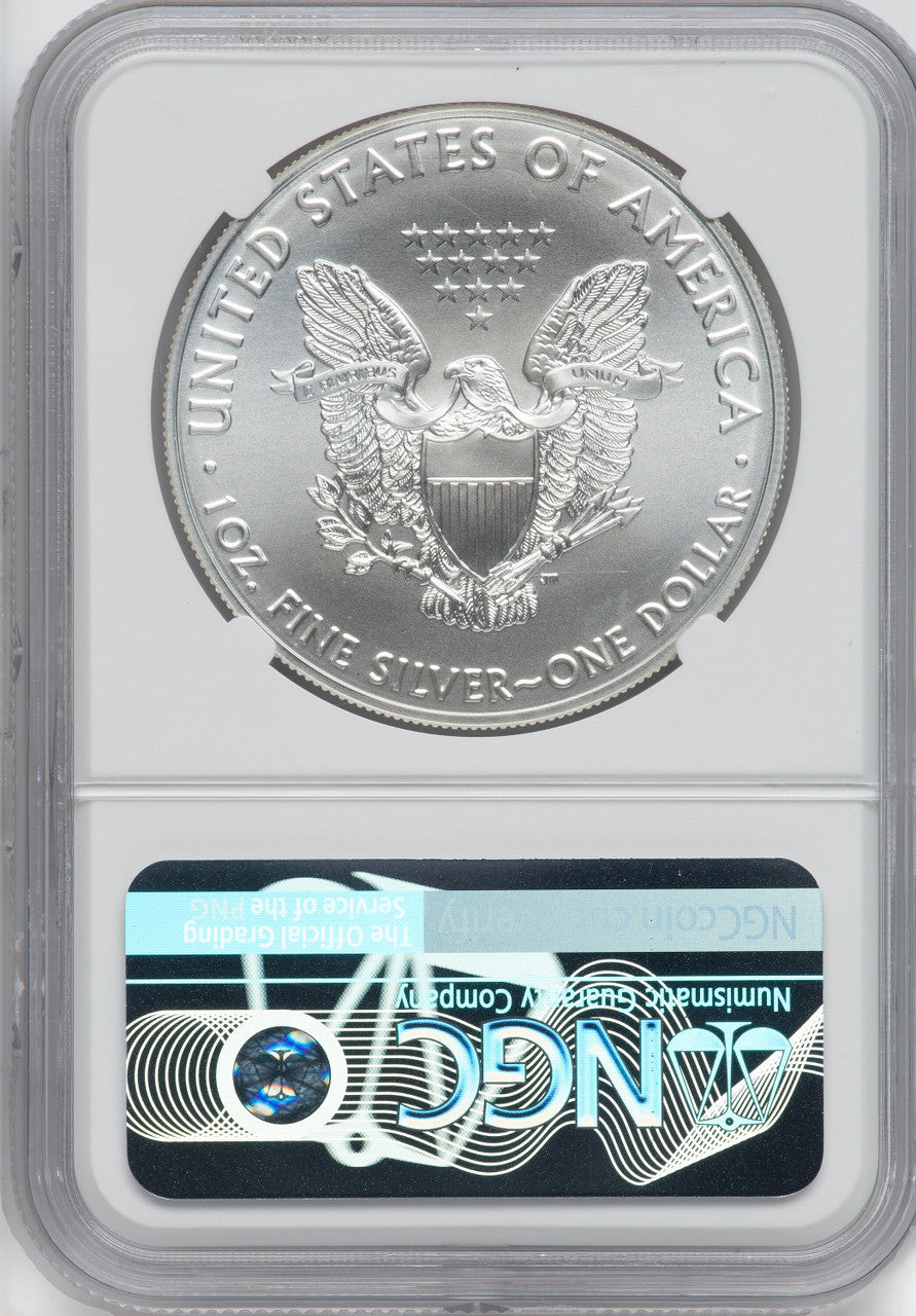 2021 American Silver Eagle Type 1 At Dusk & Dawn 35th Anniversary 97th NGC MS69