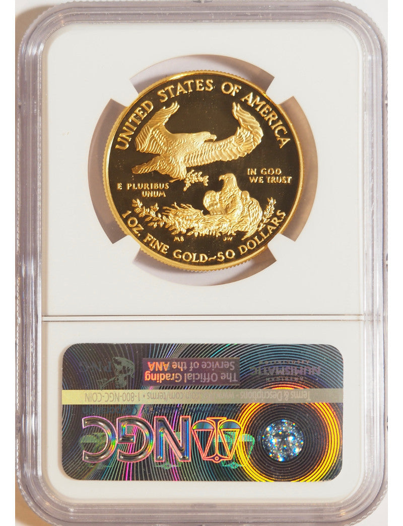2005 1 oz U.S. Mint Proof Gold Eagle NGC PF70 Ultra Cameo
