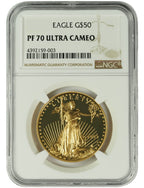 2014 1 oz U.S. Mint Proof Gold Eagle NGC PF70 Ultra Cameo
