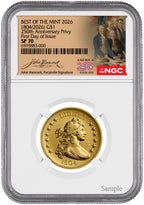 2026 1804 Draped Bust Dollar Gold Coin FDI NGC SP70 Hancock
