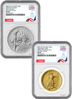 2026 Best of the Mint 1907 Saint-Gaudens Gold & Silver Set FDI NGC SP70 Congress