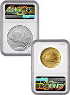2026 1907 Saint-Gaudens High Relief $20 Gold Coin & Silver Medal Set AR NGC SP70 Hancock