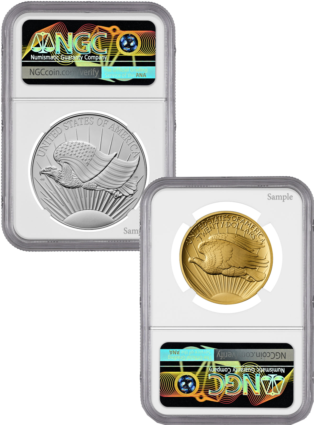 2026 1907 Saint-Gaudens High Relief $20 Gold Coin & Silver Medal Set AR NGC SP70 Hancock