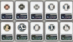 2026 10 Coin Semiquincentennial Dual Dated Clad Proof Set NGC PF70 250 Red Book Label