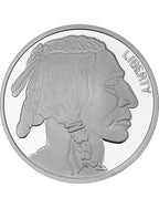 1 oz .999 SilverTowne Buffalo Silver Round