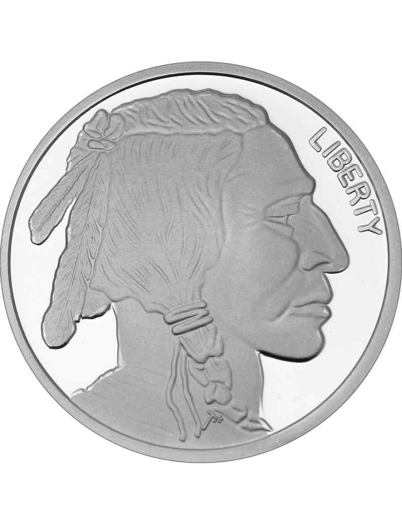 1 oz .999 SilverTowne Buffalo Silver Round