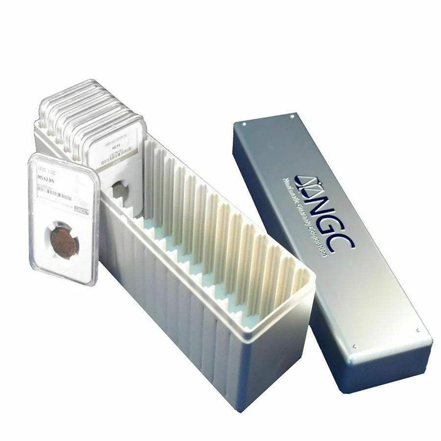 NGC Official Certified Coin Slab Box - 20 Coins