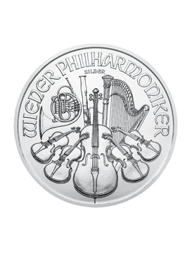 2019 1 oz Austrian Silver Philharmonic Coin