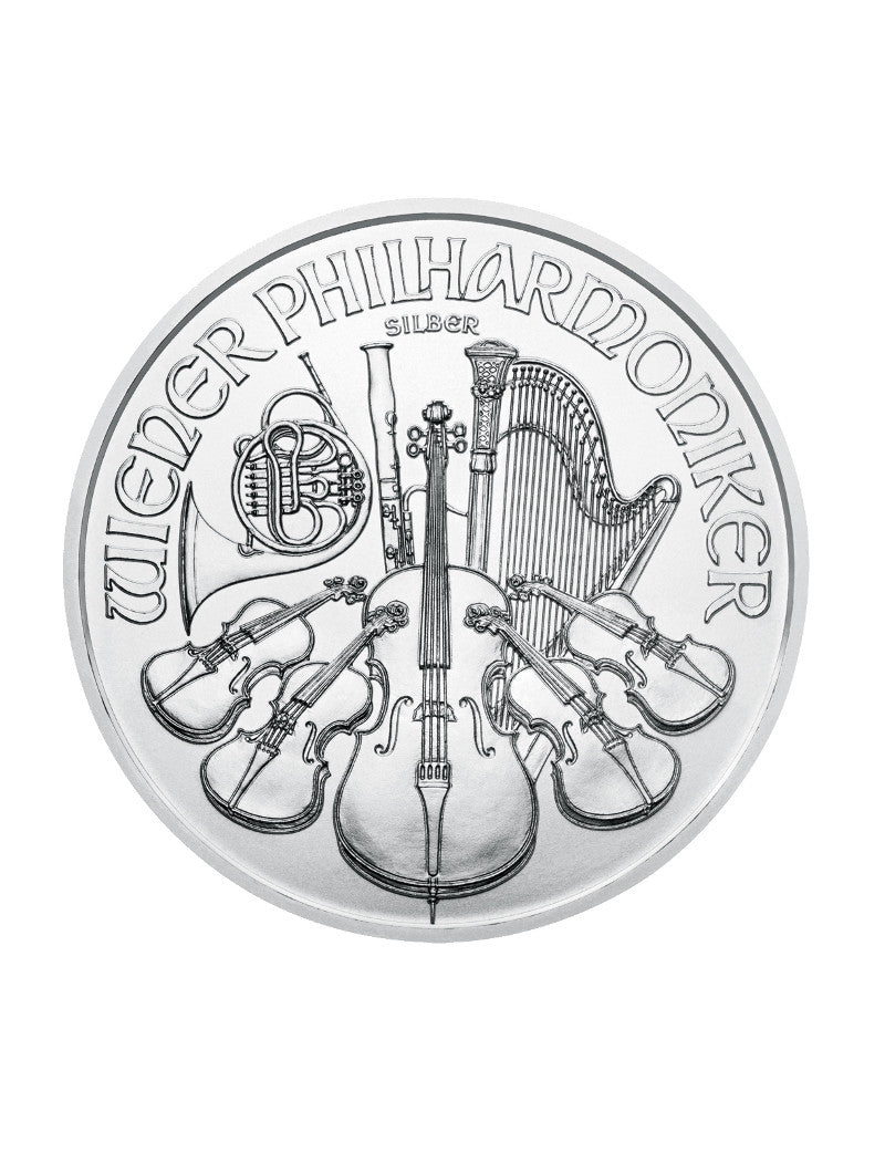 2019 1 oz Austrian Silver Philharmonic Coin
