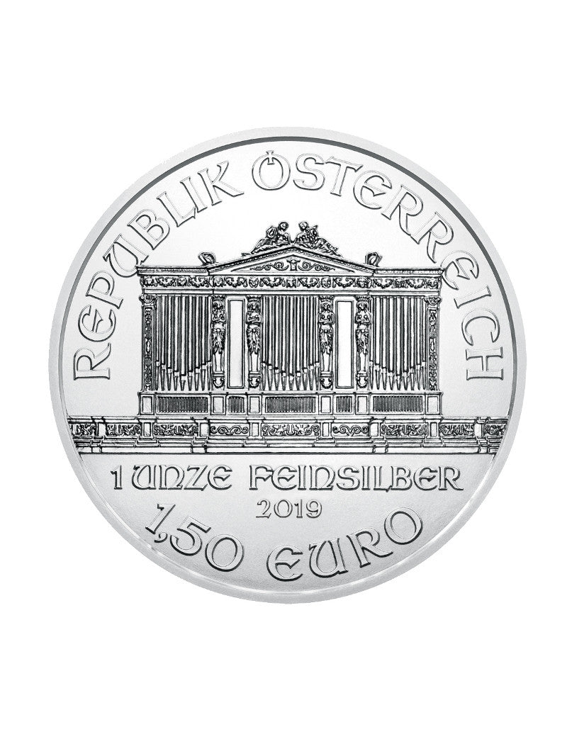 2019 1 oz Austrian Silver Philharmonic Coin