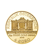 2019 1/25 oz Austrian Gold Philharmonic Coin