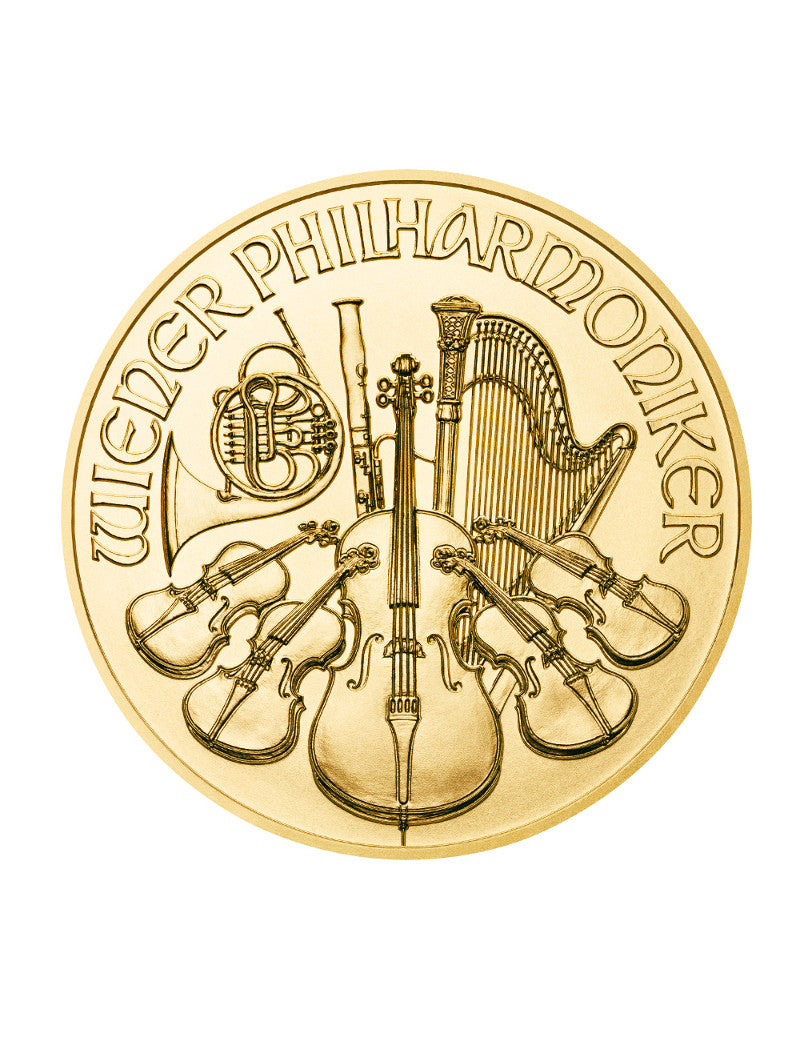 2019 1/4 oz Austrian Gold Philharmonic Coin