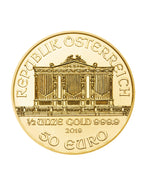 2019 1/2 oz Austrian Gold Philharmonic Coin