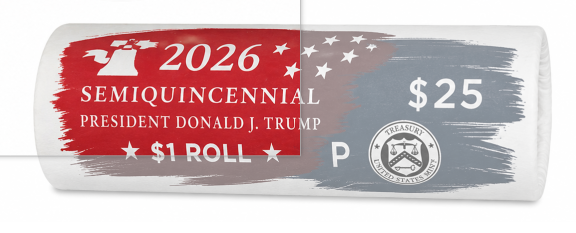 2026 President Donald J. Trump Semiquincentennial July 4th Privy End Roll