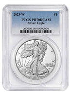 2023-W Proof American Silver Eagle PCGS PR70 Deep Cameo