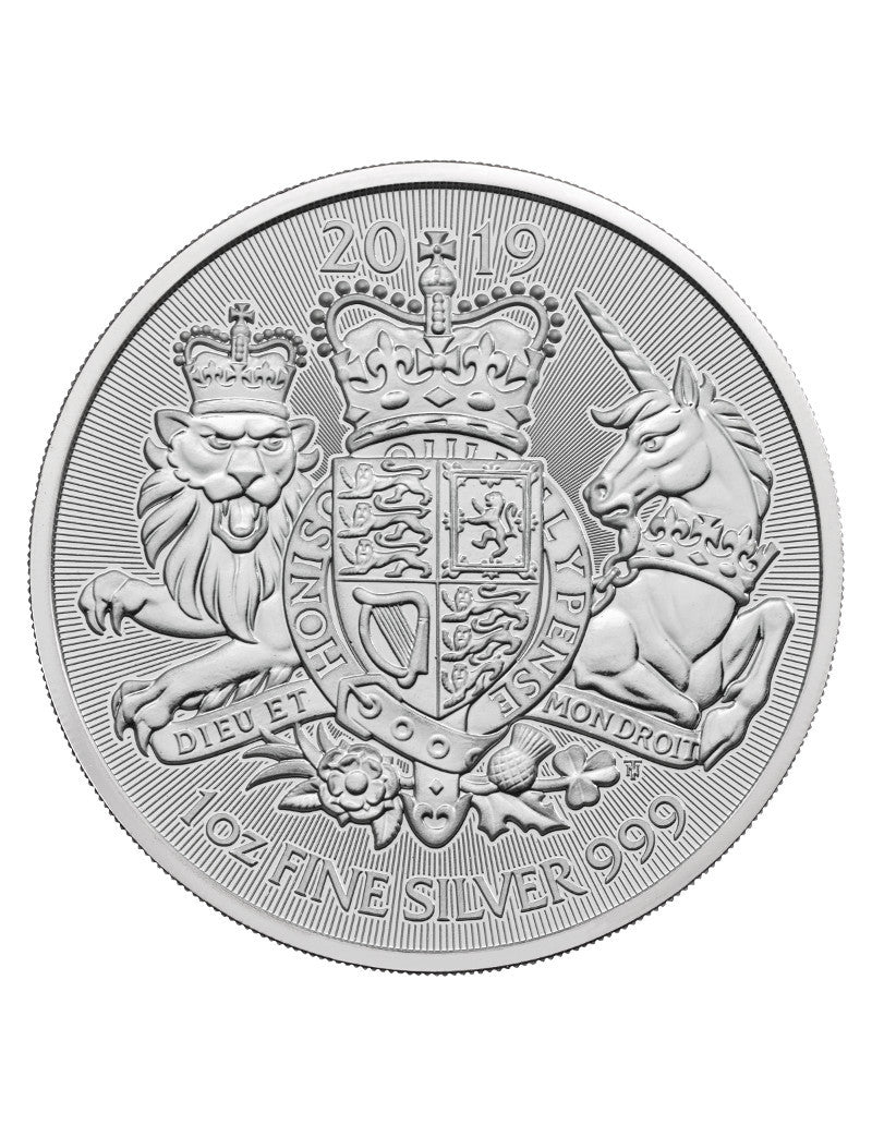2019 Great Britain 1 oz Silver The Royal Arms