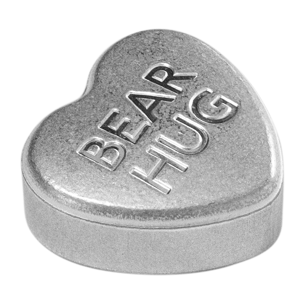 2023 Sweethearts® .9999 Pure Silver Hearts Set 10gm Three Coin Set 30gm Total